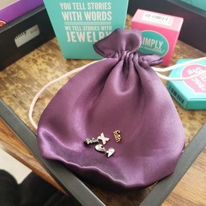 Origami owl 4 charm bundle words random